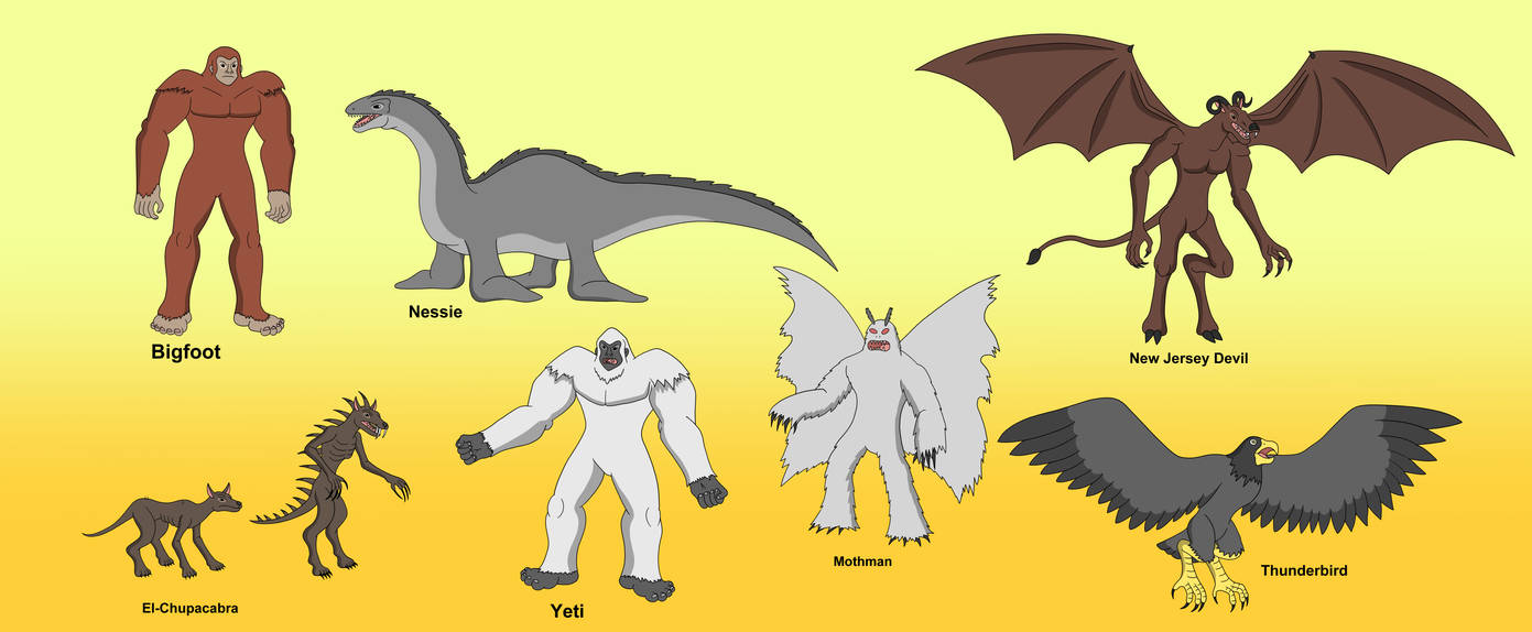 Cryptids by EthanTavitas on DeviantArt