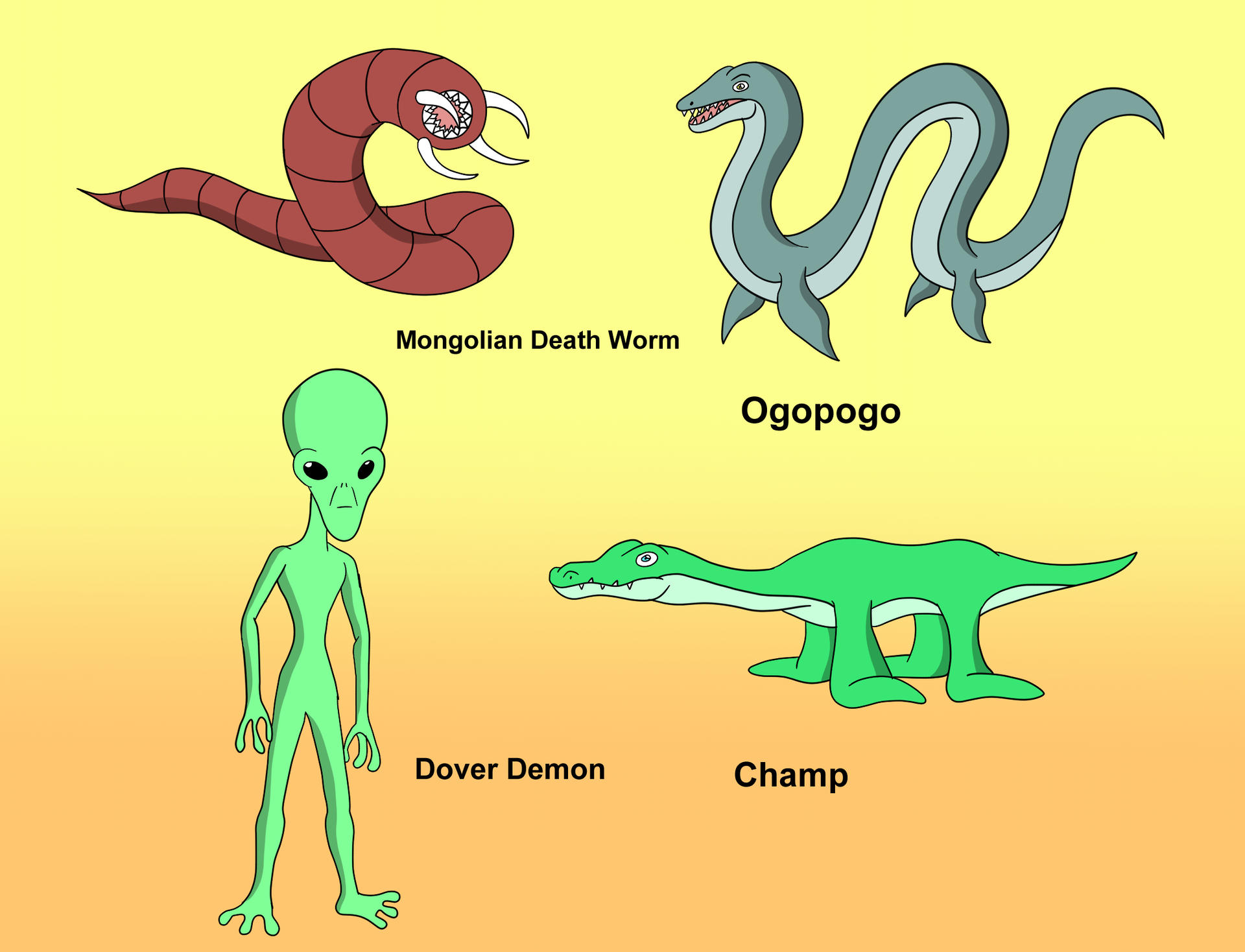 More Cryptids by EthanTavitas on DeviantArt