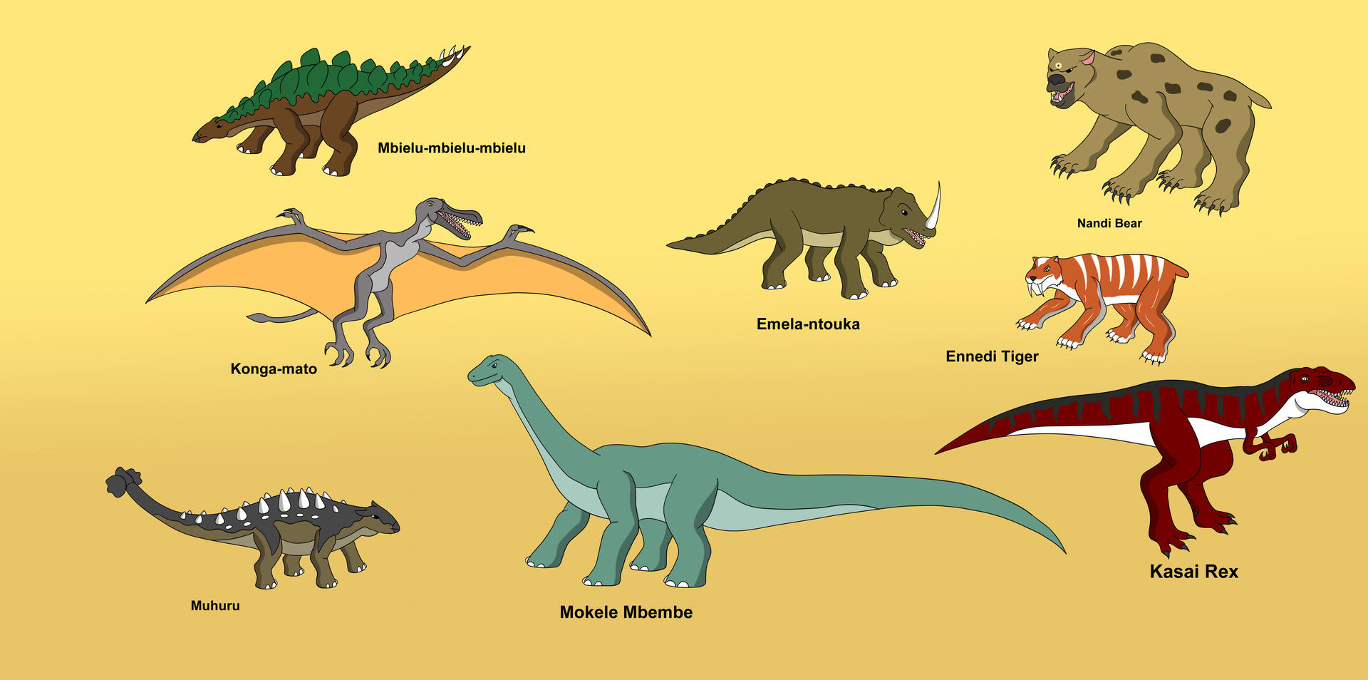 African Cryptids by EthanTavitas on DeviantArt