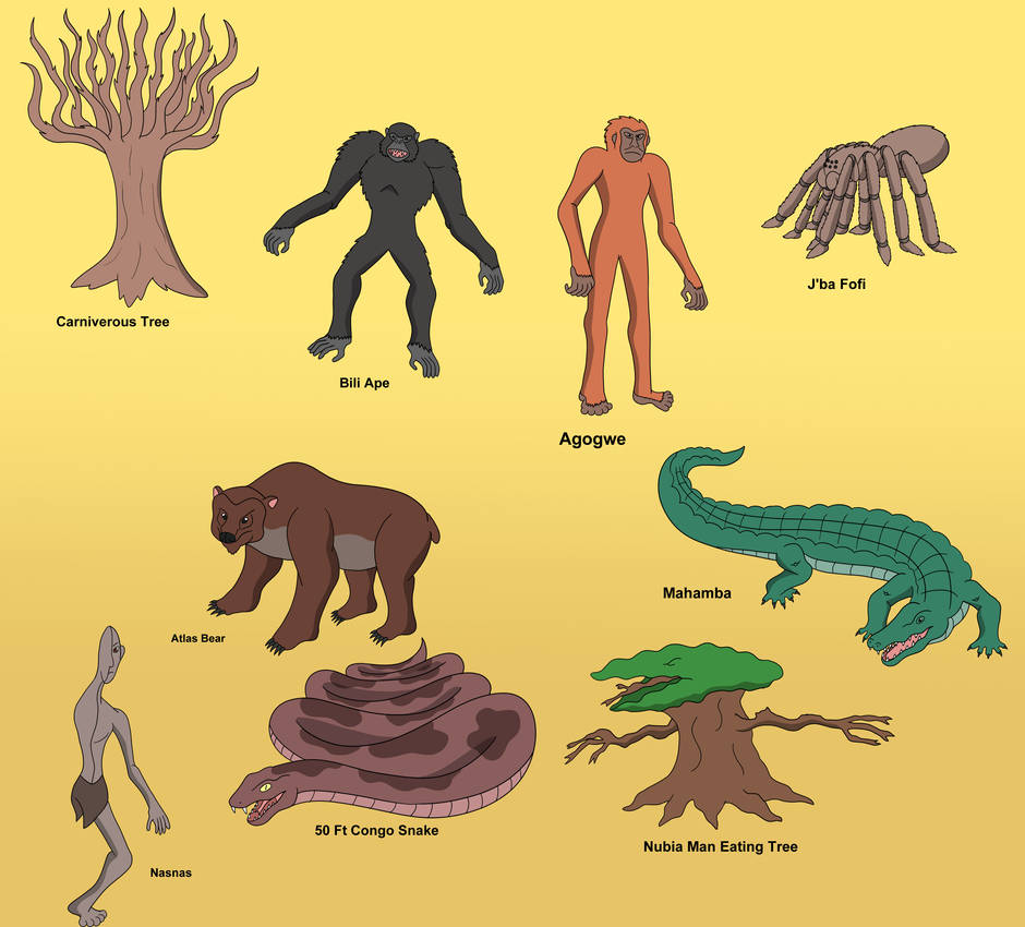 More African Cryptids by EthanTavitas on DeviantArt