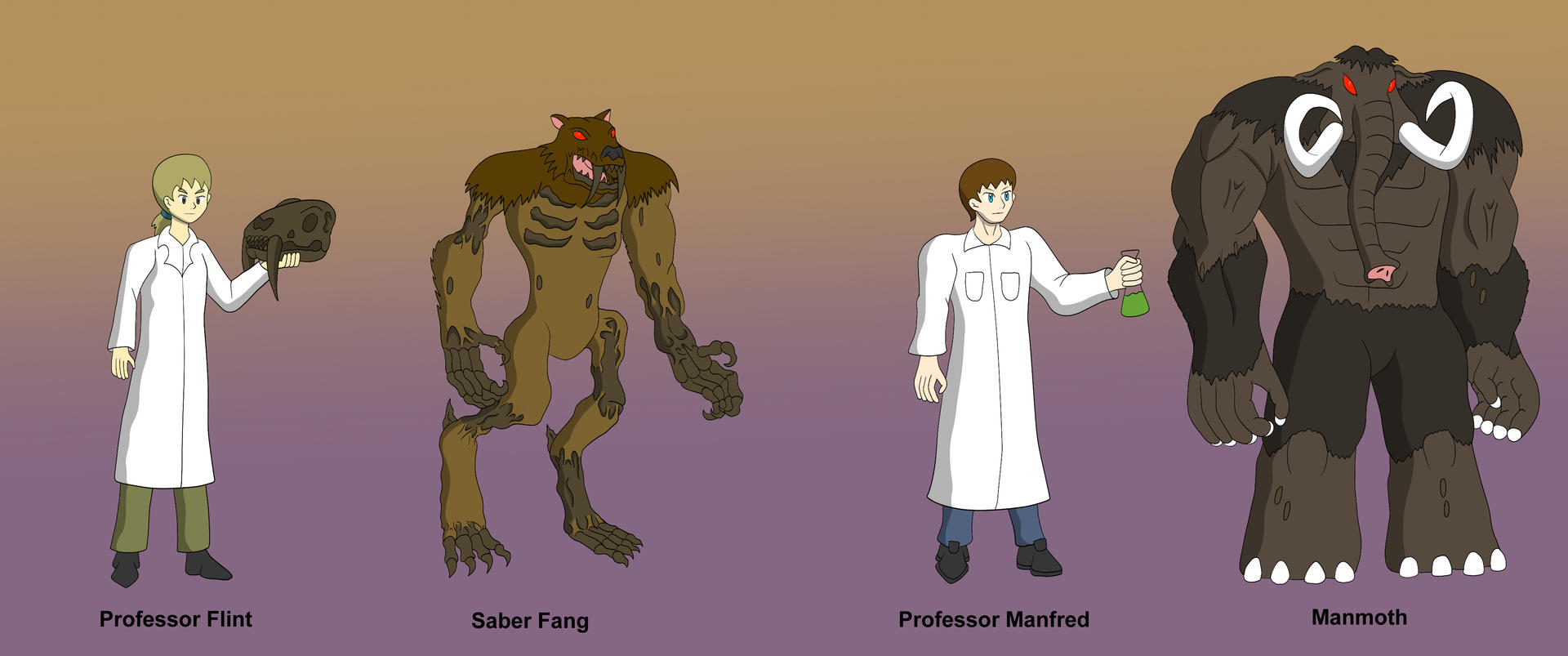 Prehistoric Mutants by EthanTavitas on DeviantArt