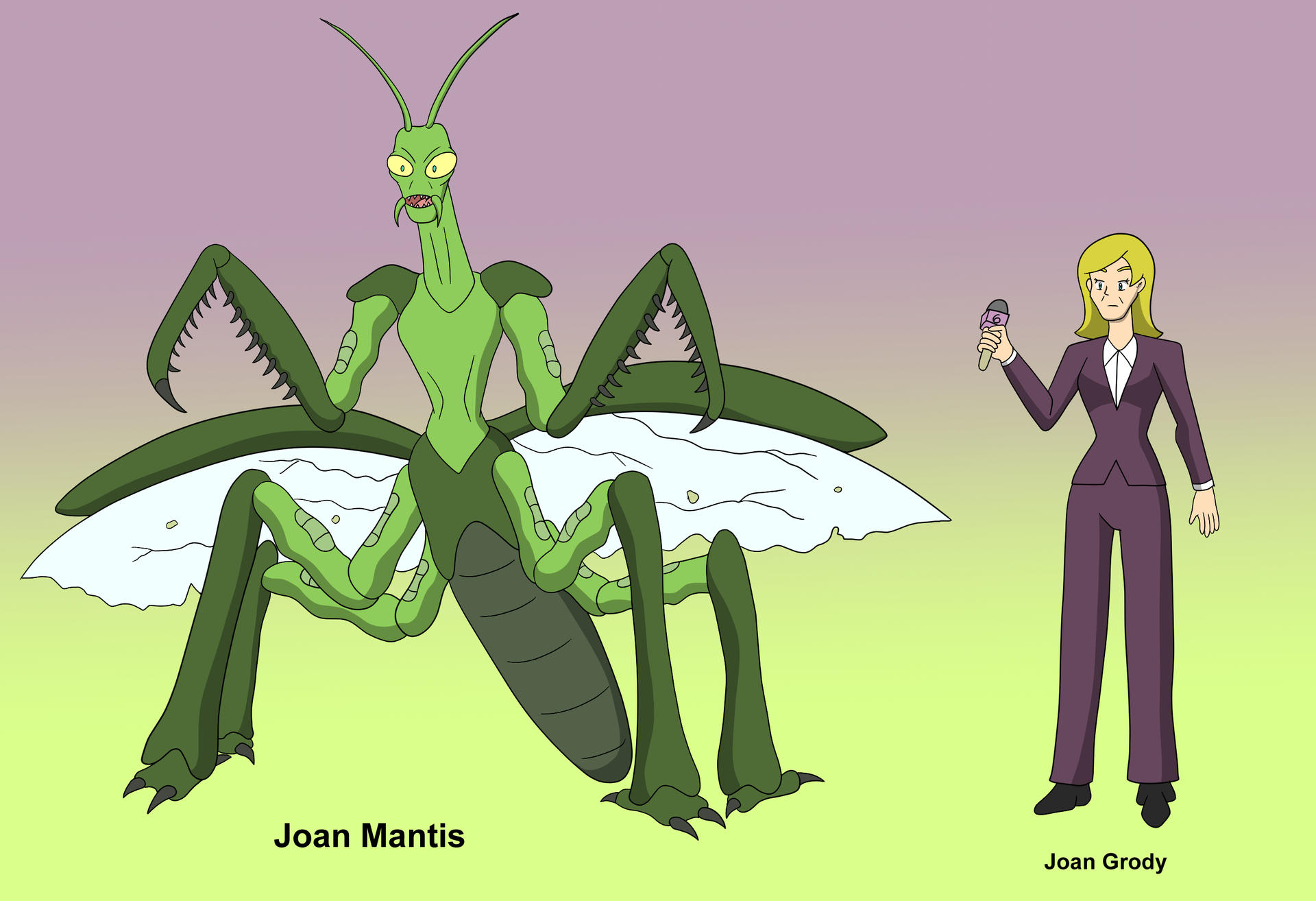 Mants Deviantart Joan Mantis by EthanTavitas on DeviantArt