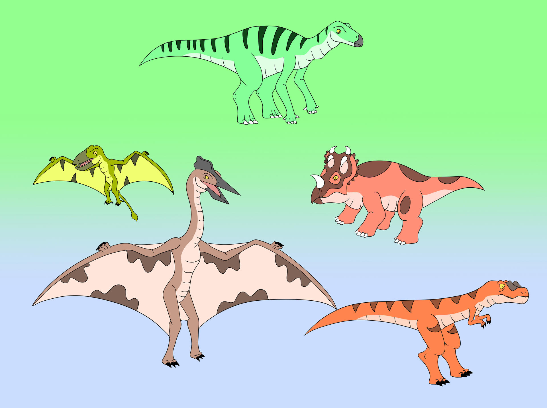 Even More Dinos from DD's world by EthanTavitas on DeviantArt