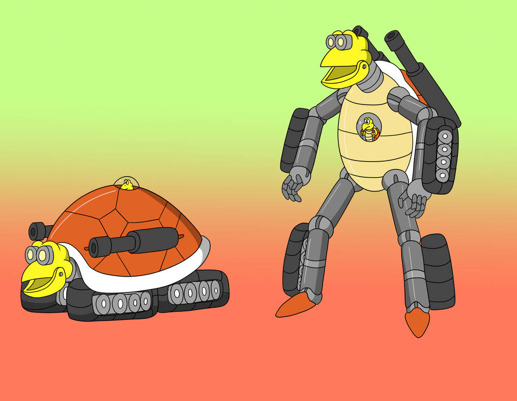 Propell Koopa Koopa Tank by EthanTavitas on DeviantArt