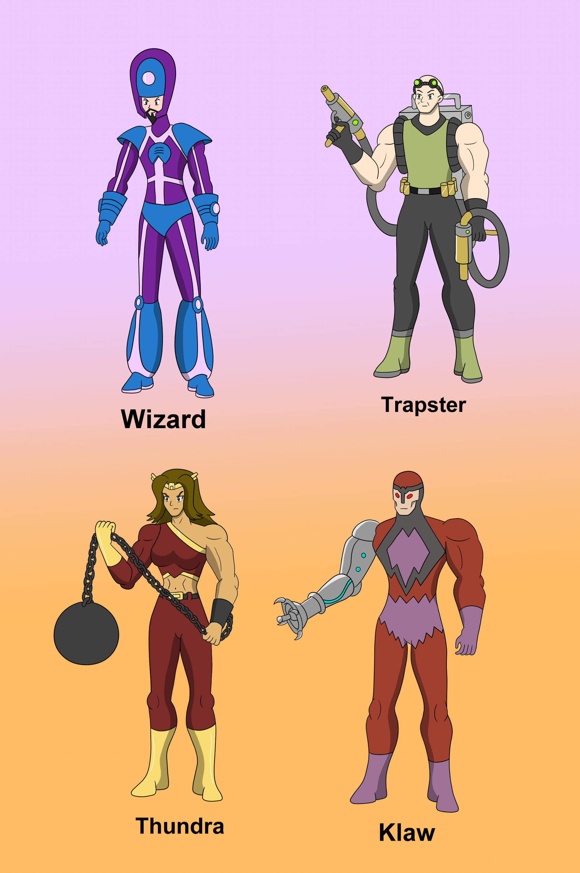 Frightful Four by EthanTavitas on DeviantArt