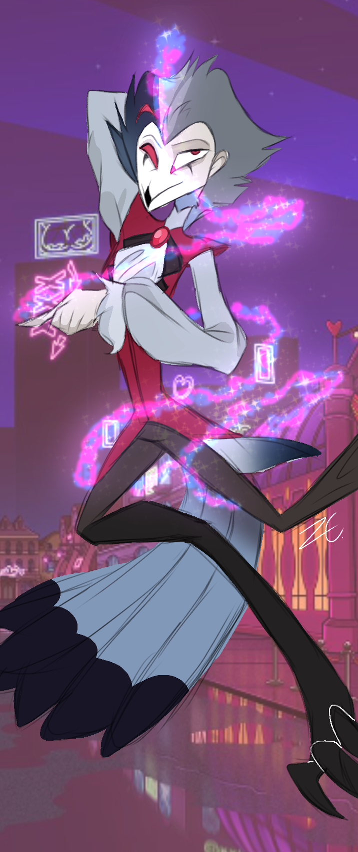 Stolas Robe Deviantart Stolas Transformation ART! by FallenStarTheArtist on DeviantArt