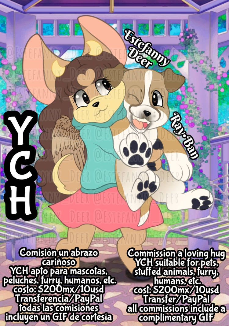 A hug full of love YCH by EstefannyDeer on DeviantArt