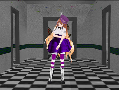 My OC  In FNAF - MMD