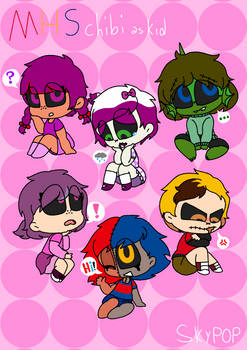 MHS chibi as kids!