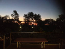 Bench at Dusk