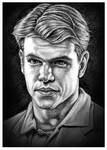 Matt Damon 3 by Mr-Ripley