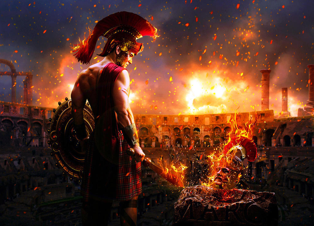 Burning Rome by Mr-Ripley