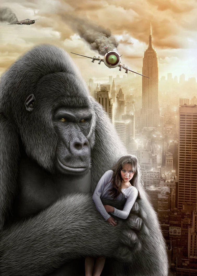 King Kong by Ahkam by Mr-Ripley King Kong by Ahkam by Mr-Ripley