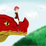 Young Natsu and Igneel