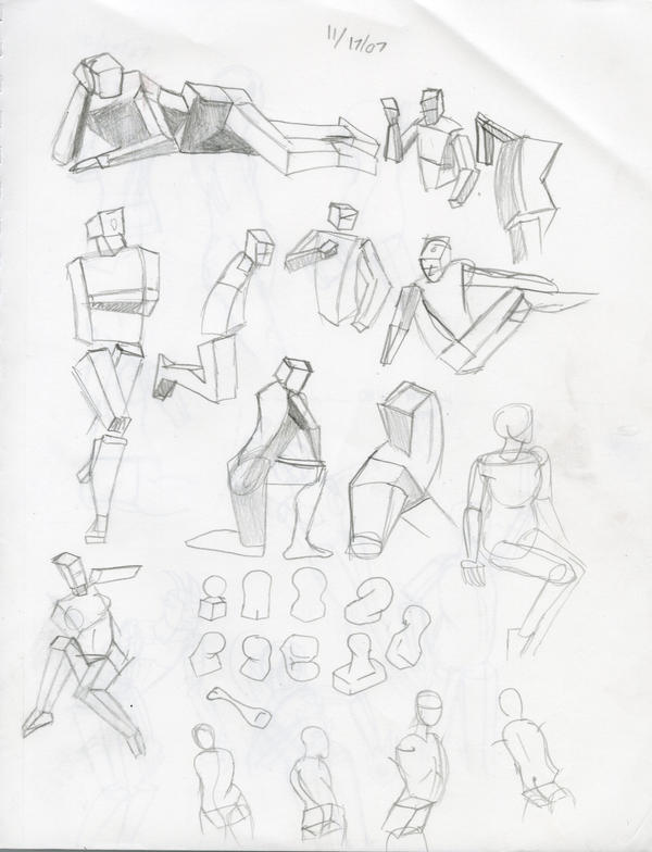 Human, Basic Shape by Daowg on DeviantArt