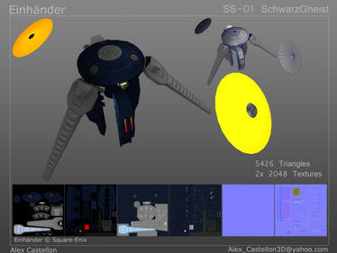 Einhander: SS-01 SchwarzGheist Tech Pg 1