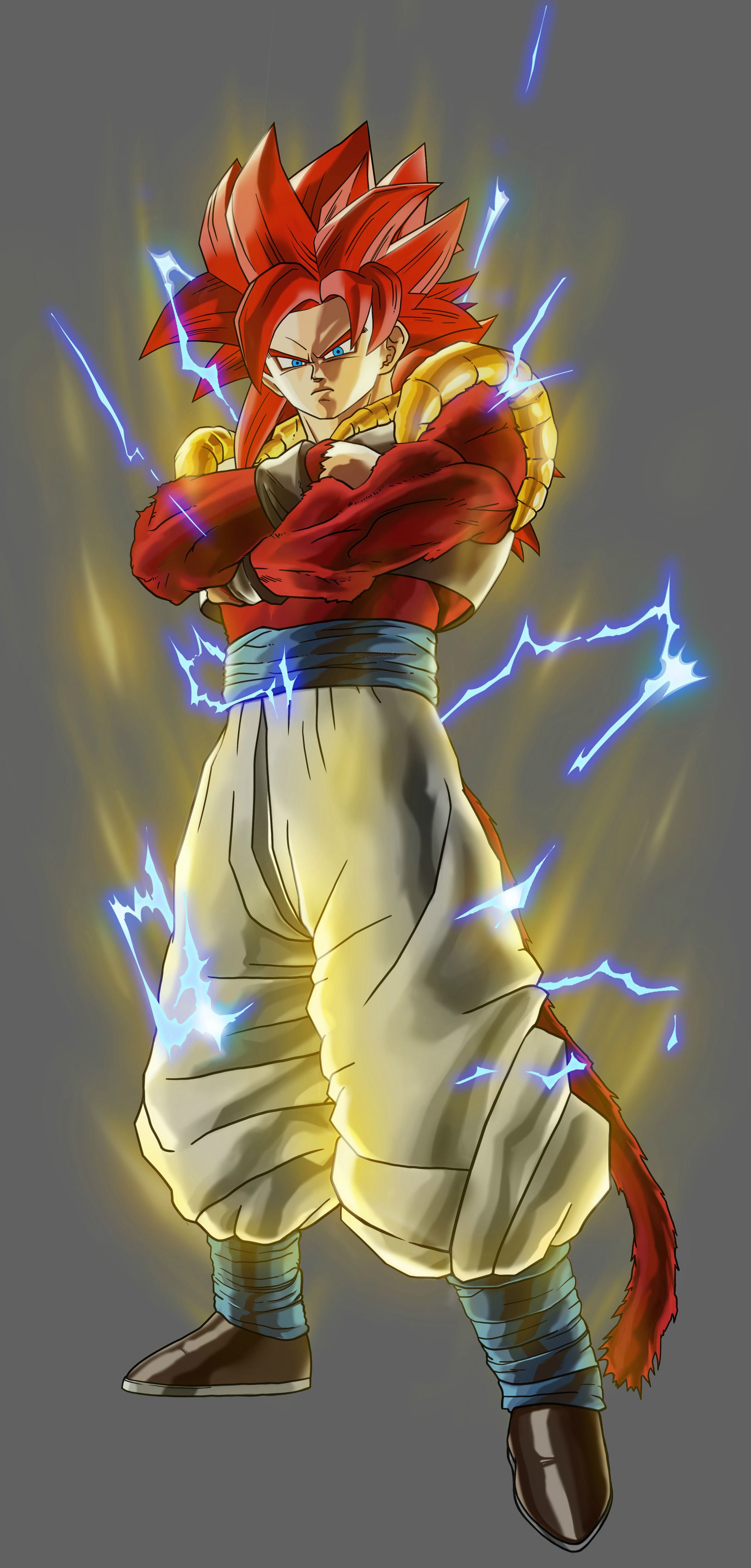 Gogeta SSJ4  Dragon ball super artwork, Dragon ball super manga