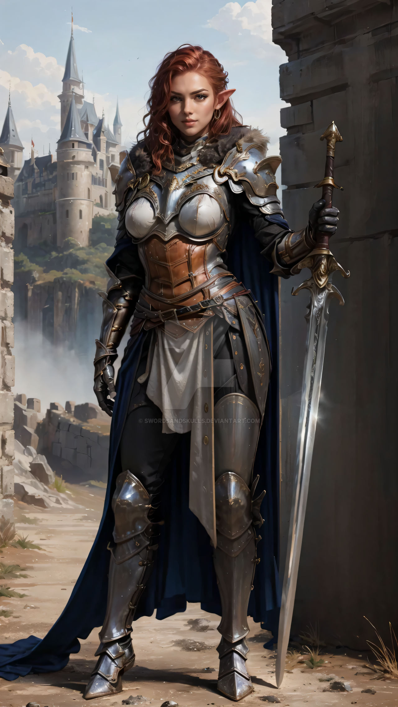 Knight Lady by swordsandskulls on DeviantArt