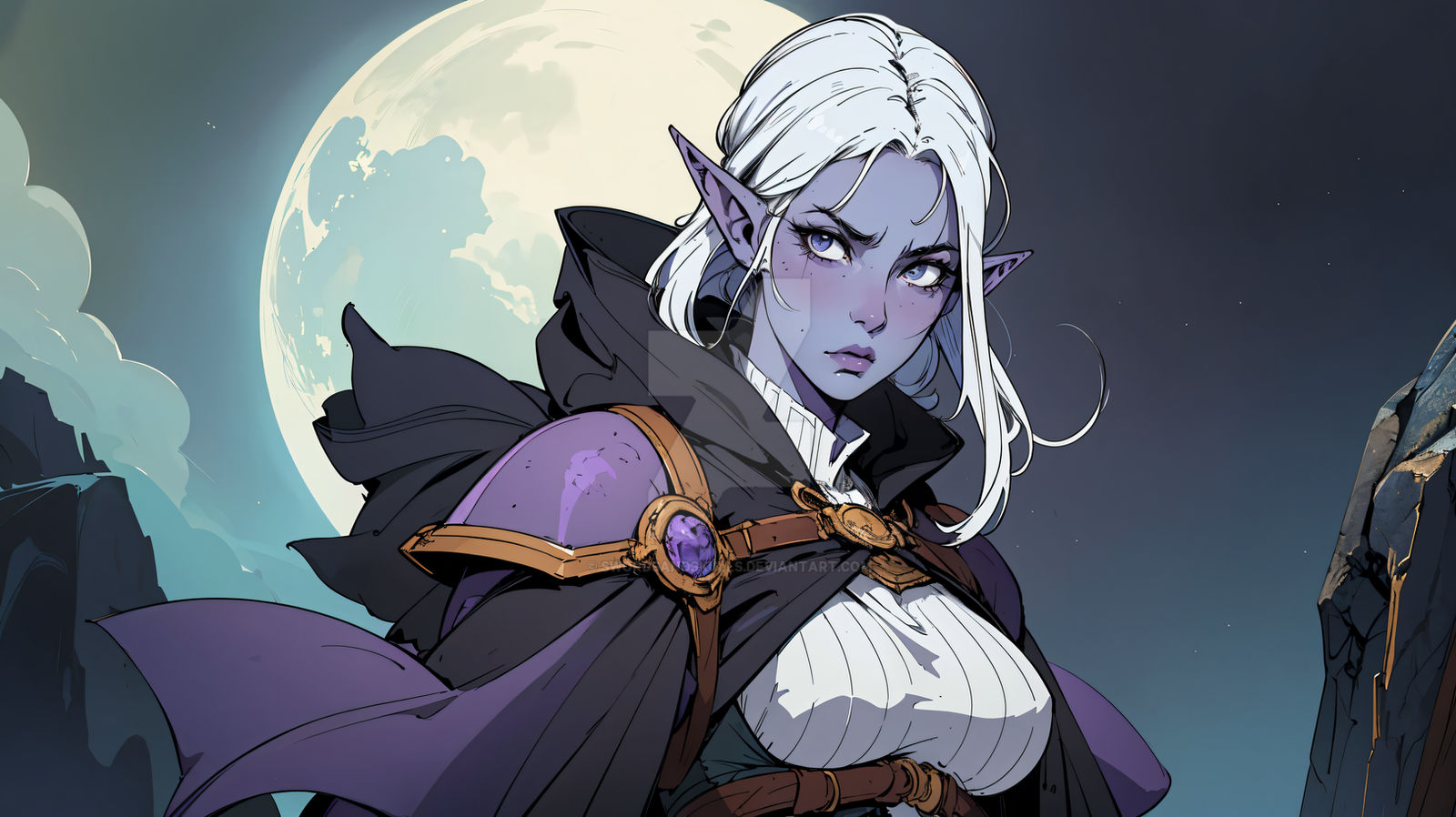 Drow Assistant Drow by swordsandskulls on DeviantArt