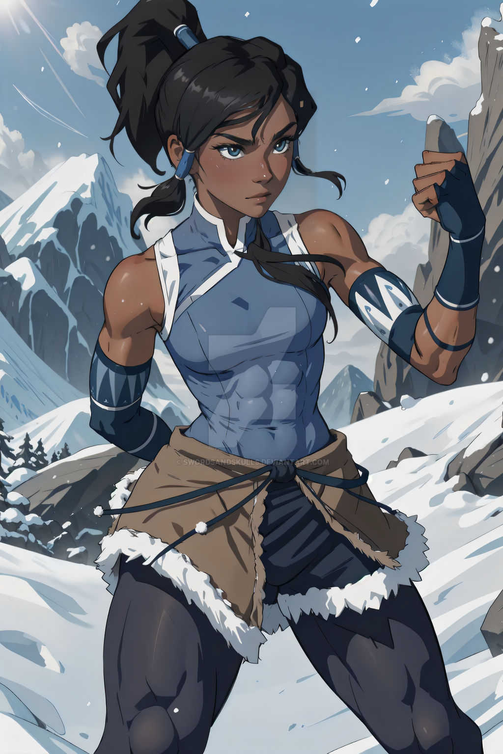 Korra By Swordsandskulls On DeviantArt korra-by-swordsandskulls-on-deviantart