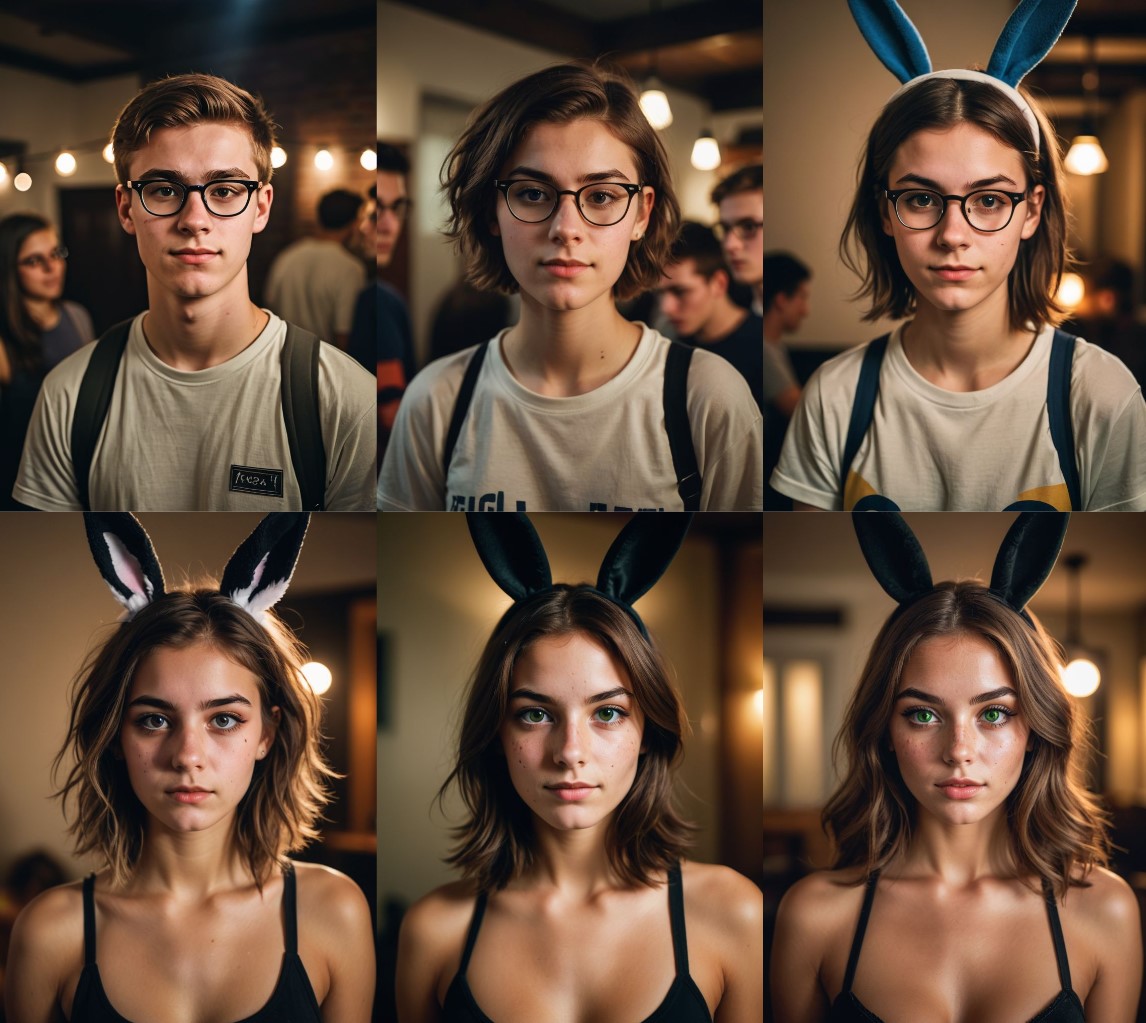 Embrace the Bunny Ears, you're much happier now by amyspencah on DeviantArt