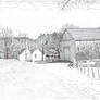 farm buildings on Webster Mills Road, Pittsfie