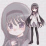 Coloring of Homura Akemi