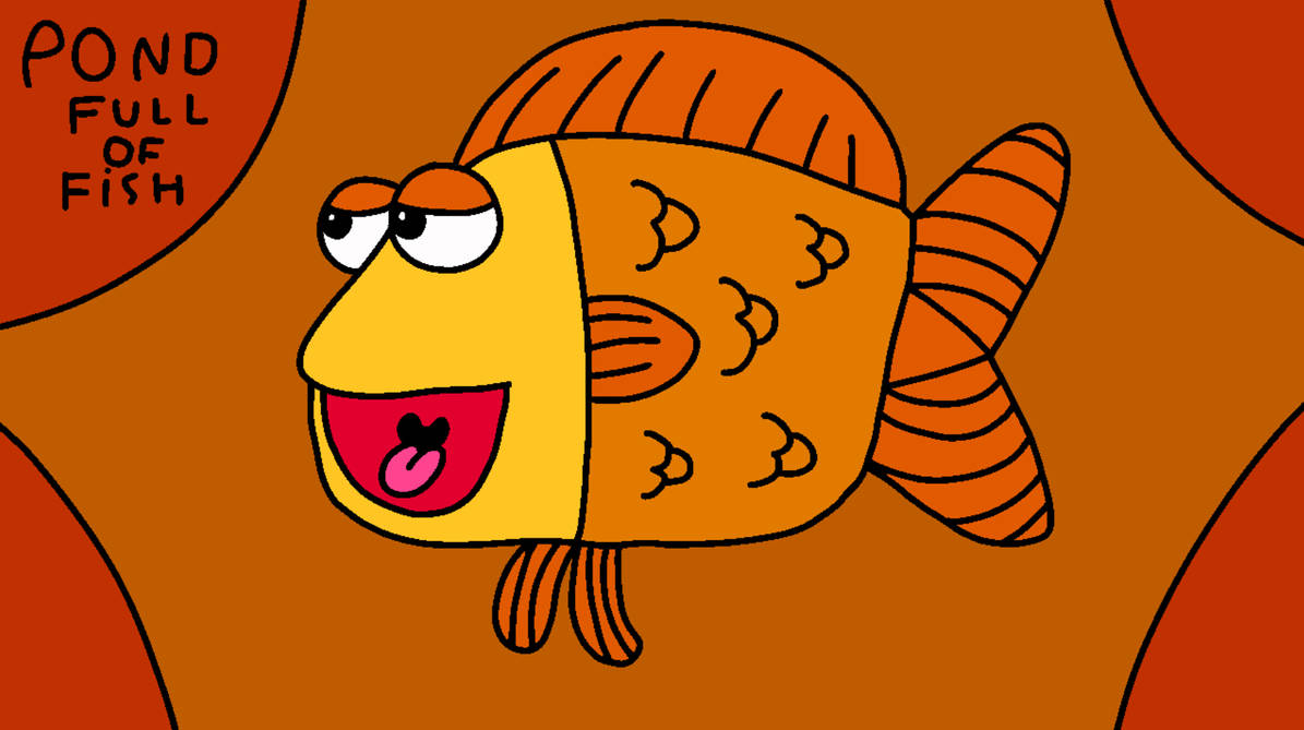 Pond full of fish sesame street by DaviPortelavanderlin on DeviantArt