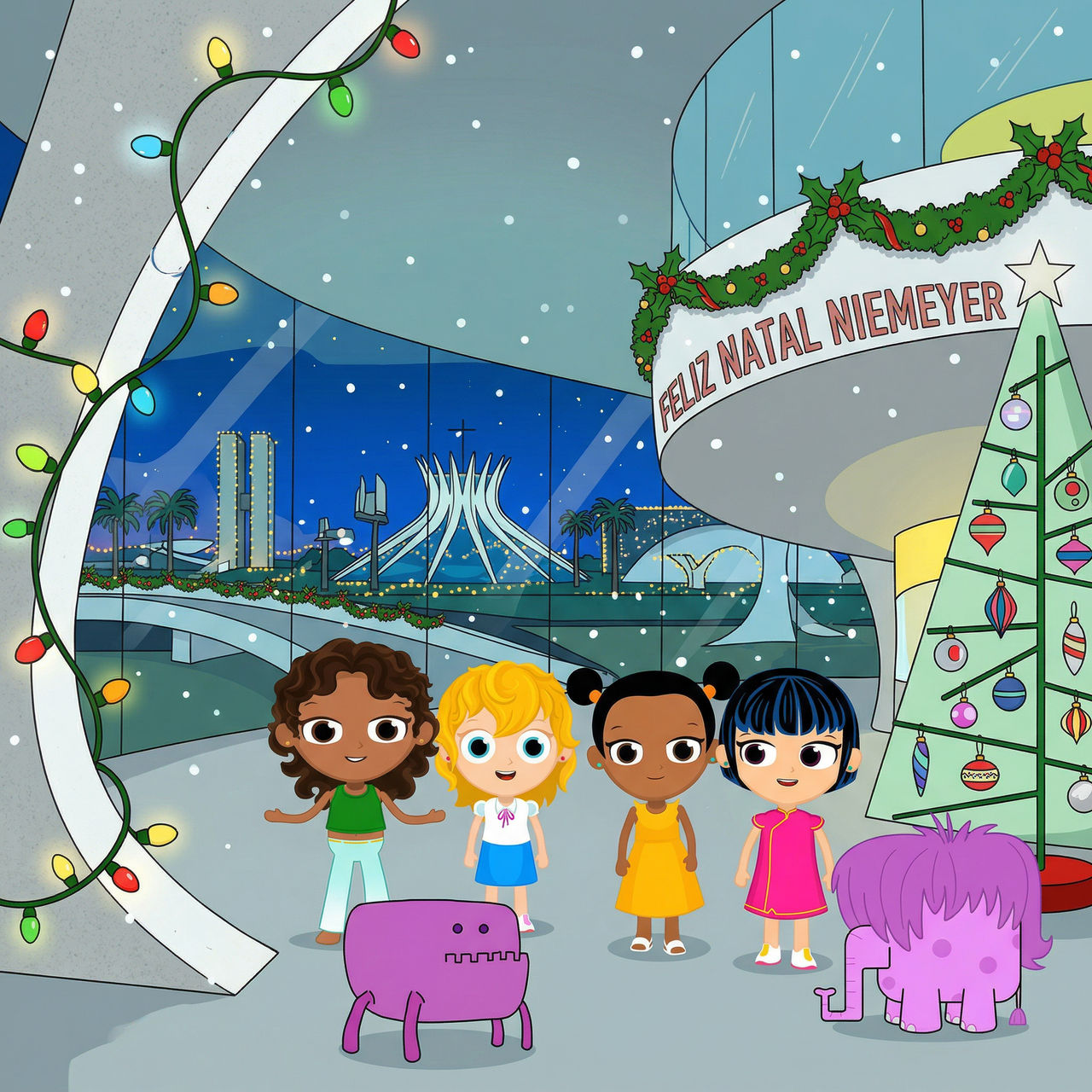 6 characters in christmas by DaviPortelavanderlin on DeviantArt