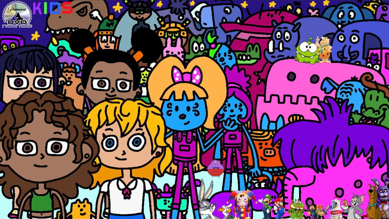Paramount tv kids characters by DaviPortelavanderlin on DeviantArt