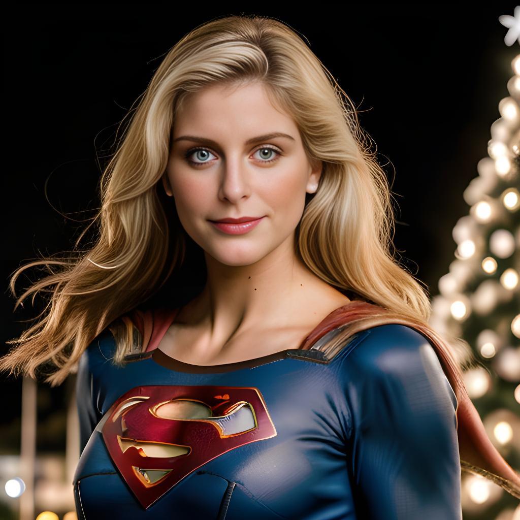 Helen Slater Supergirl At Christmas Closeup By SupergirlHelenAI On helen-slater-supergirl-at-christmas-closeup-by-supergirlhelenai-on