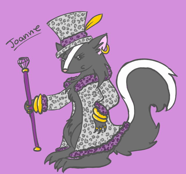 Joanne the Pimp Skunk