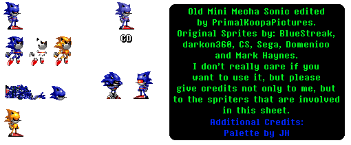 Modern Metal Metal Sonic Sprites (WIP) by SillsDeviant on DeviantArt