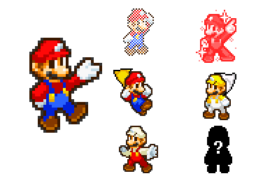Mario Hyper Form Mario Transformations - DeSynkro by PrimalKoopa on DeviantArt