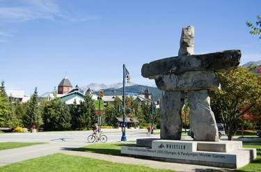 Whistler Village Inuksuk