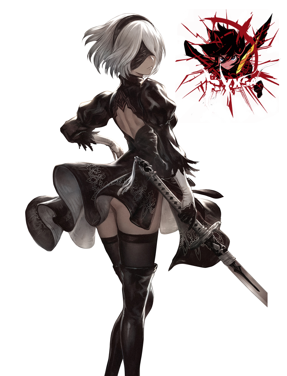 Angry 2b Render - 2B by RyxgaGFX on DeviantArt