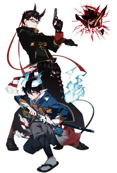 Render - Blue Exorcist