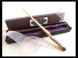 Handmade Wand ''Horn Spiral'' MP-559m