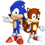 Commission: Sonic and Tails Satam Bros.