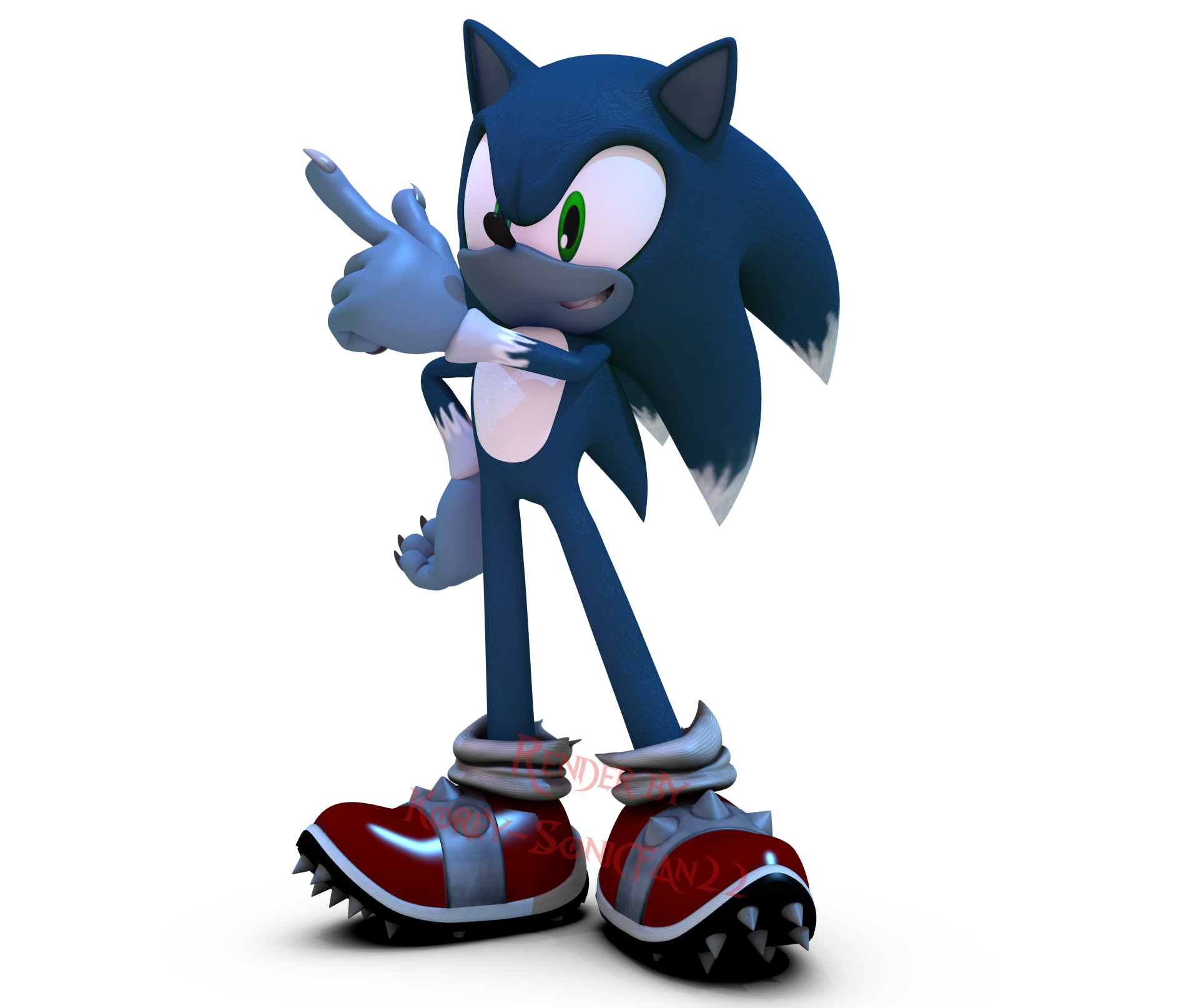 Wewhog Werehog Sonic Render 2024 by Korey-SonicFan22 on DeviantArt