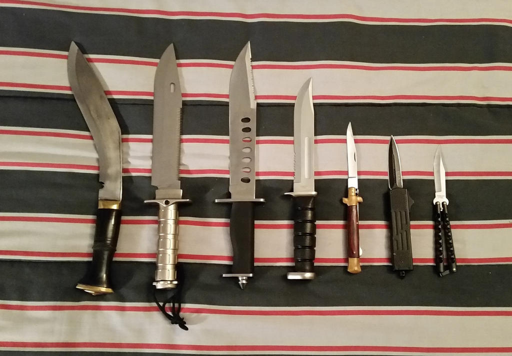 Knife Collection by GangsterLovin on DeviantArt