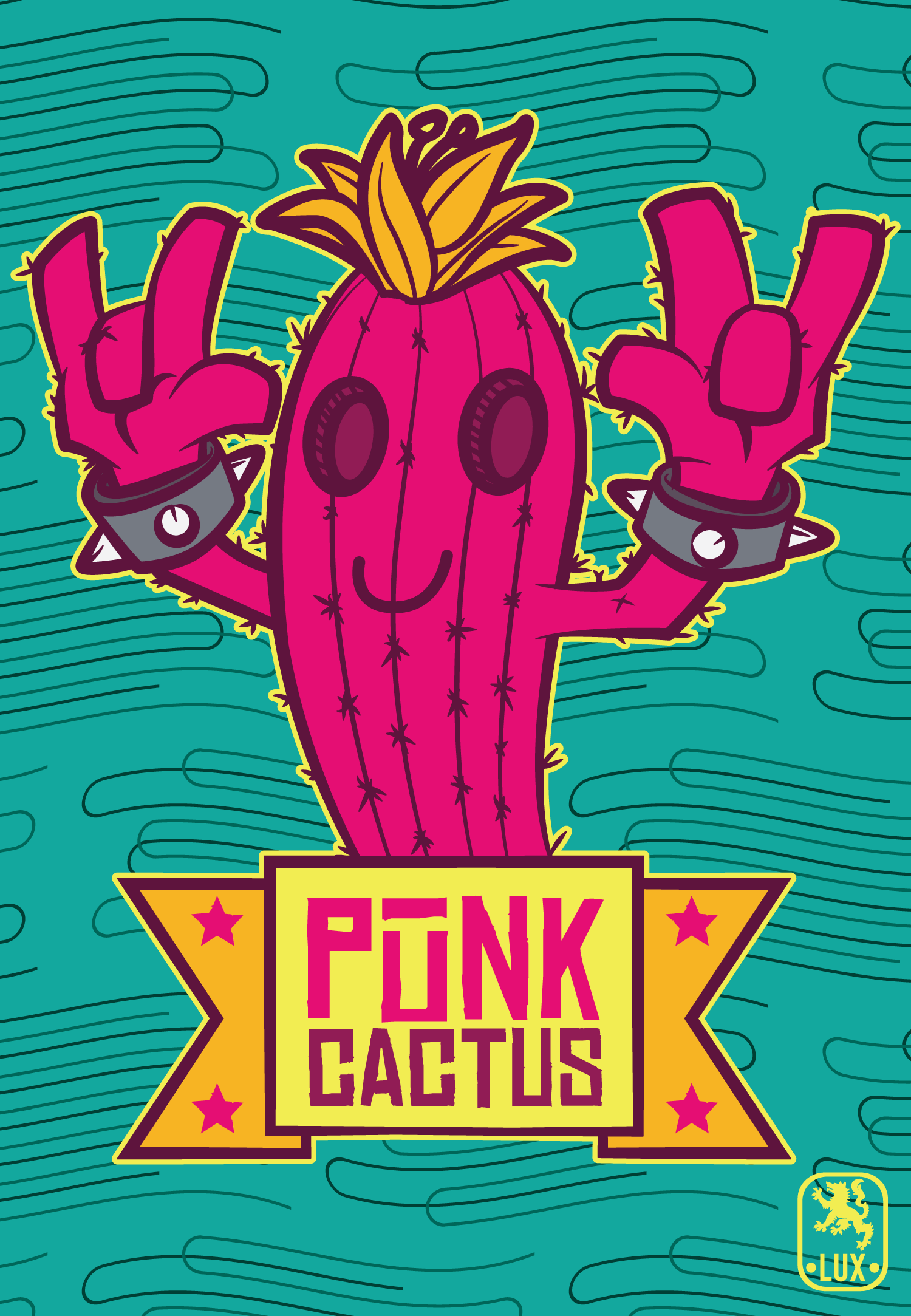 Pink Cactus