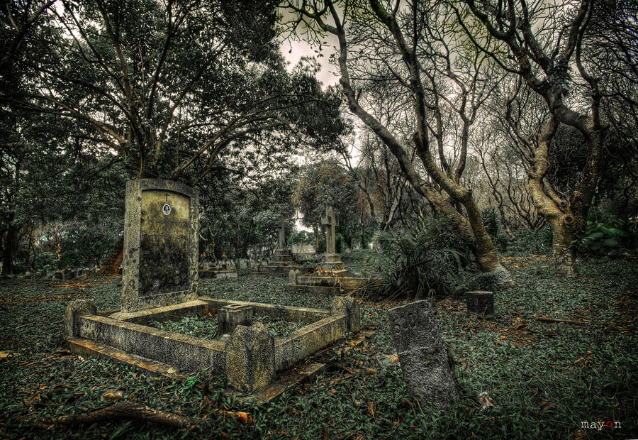 hdr - christian cemetery