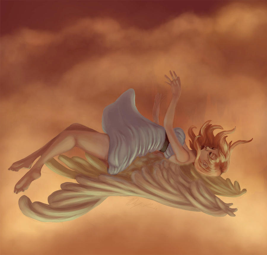 Two Angel Falling Falling Angel by iFoy on DeviantArt