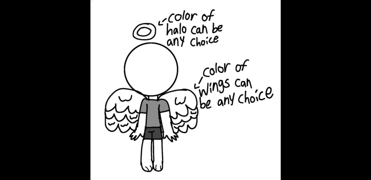 Angel Base {Boy} by HoneyTeaRosie on DeviantArt