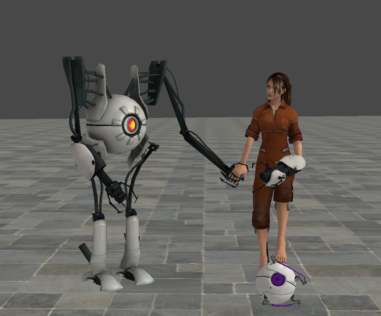 Portal 2 Co Op Robot By Carbint On Deviantart