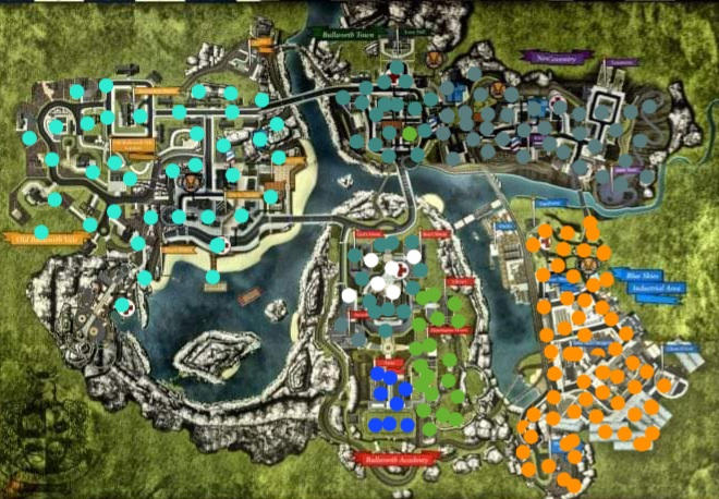 Bully Map Background Bully gang territories by bekind30 on DeviantArt