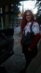 Grell cosplay