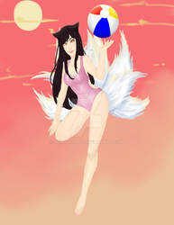 Pool Party Ahri