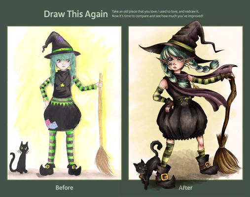 Draw this Again: Little Witch